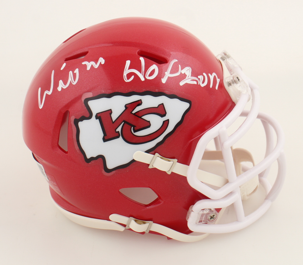 Willie Roaf Signed Chiefs Speed Mini Helmet Inscribed "HOF 2012" (Beckett) at PristineAuction.com Willie Roaf Signed Chiefs Speed Mini Helmet Inscribed "HOF 2012" (Beckett) at PristineAuction.com