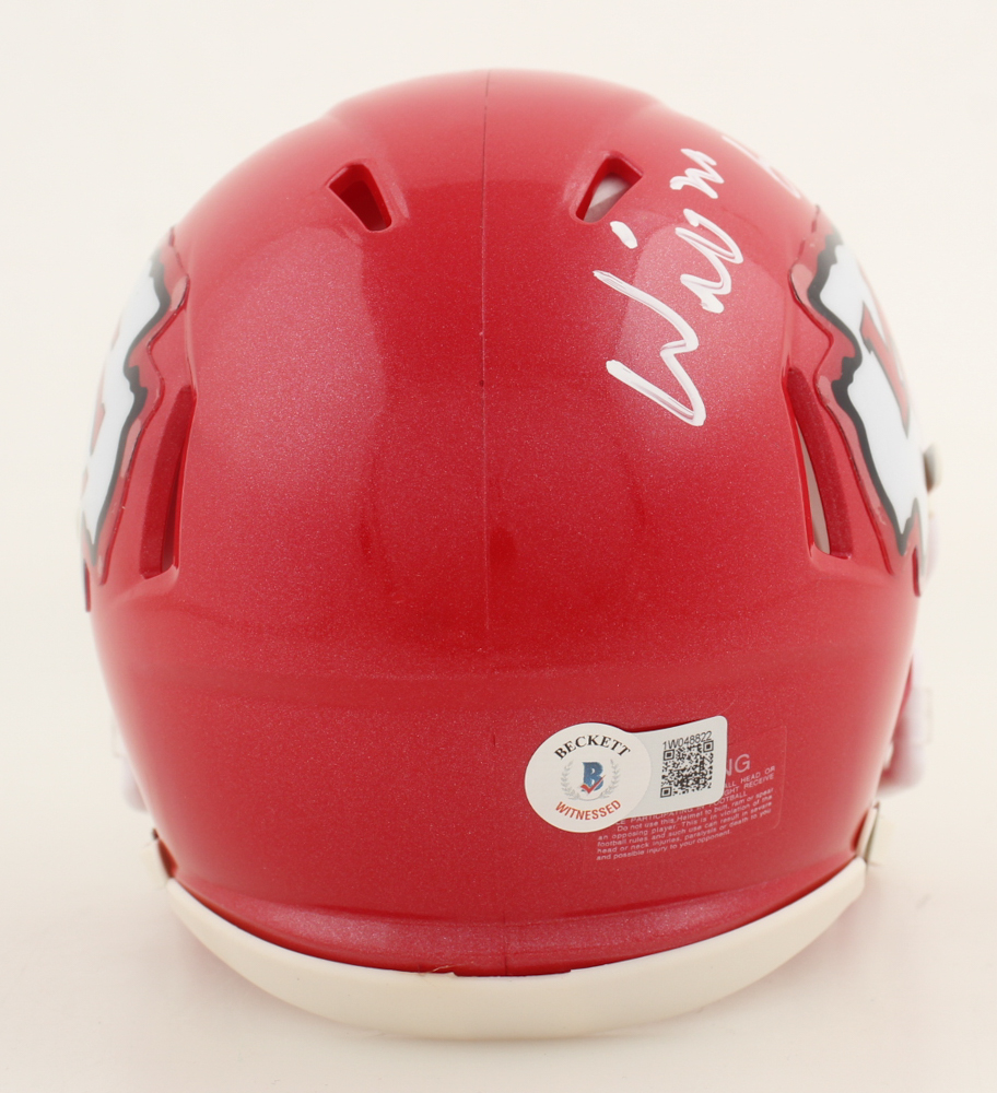 Willie Roaf Signed Chiefs Speed Mini Helmet Inscribed "HOF 2012" (Beckett) at PristineAuction.com Willie Roaf Signed Chiefs Speed Mini Helmet Inscribed "HOF 2012" (Beckett) at PristineAuction.com