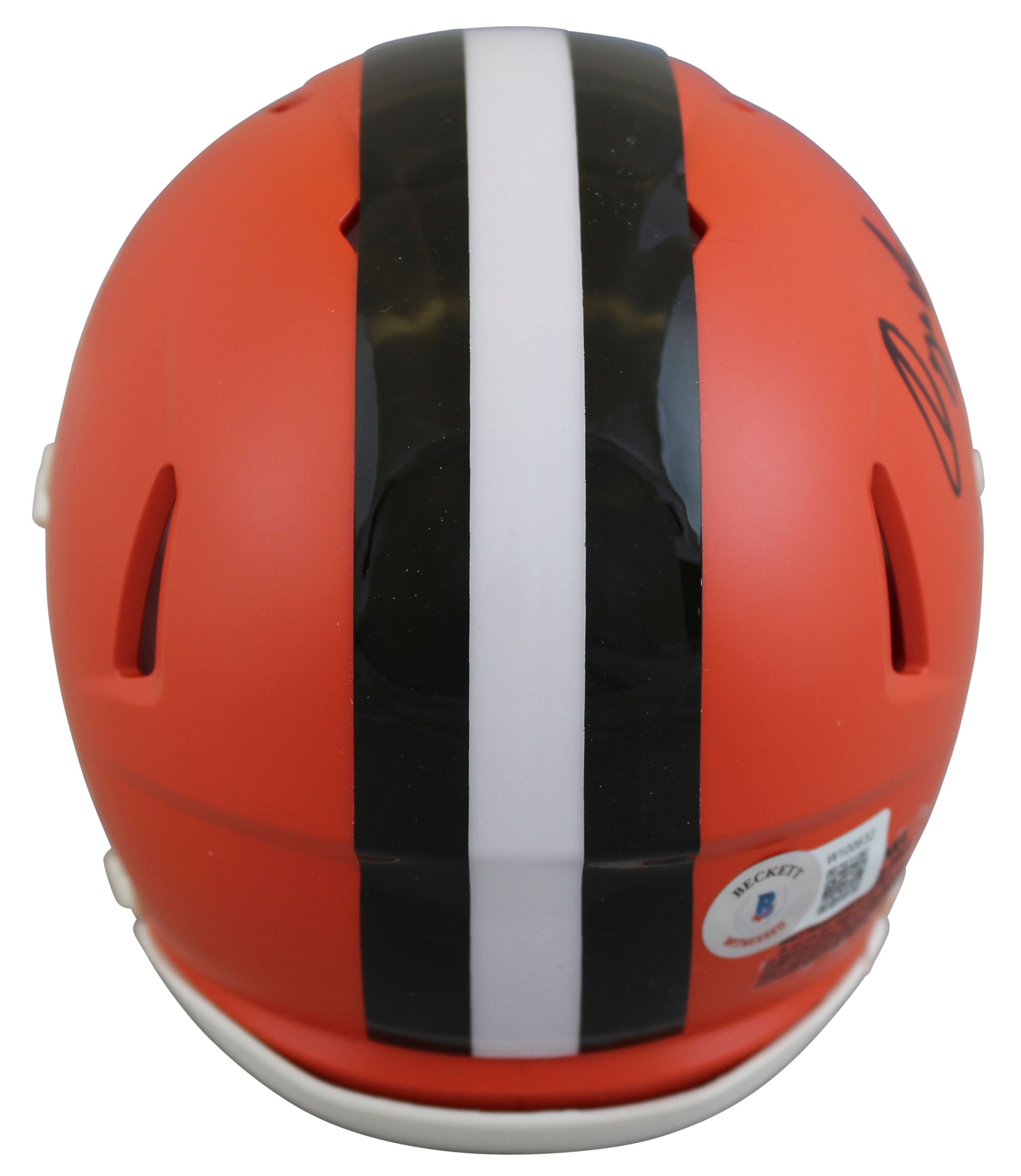 Ozzie Newsome Signed Browns Speed Mini Helmet Inscribed "HOF 99" (Beckett) at PristineAuction.com Ozzie Newsome Signed Browns Speed Mini Helmet Inscribed "HOF 99" (Beckett) at PristineAuction.com