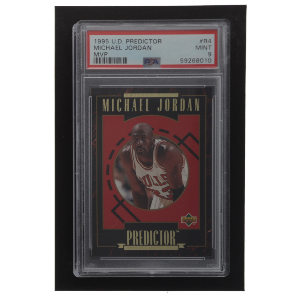 1996 upper deck michael jordan predictor