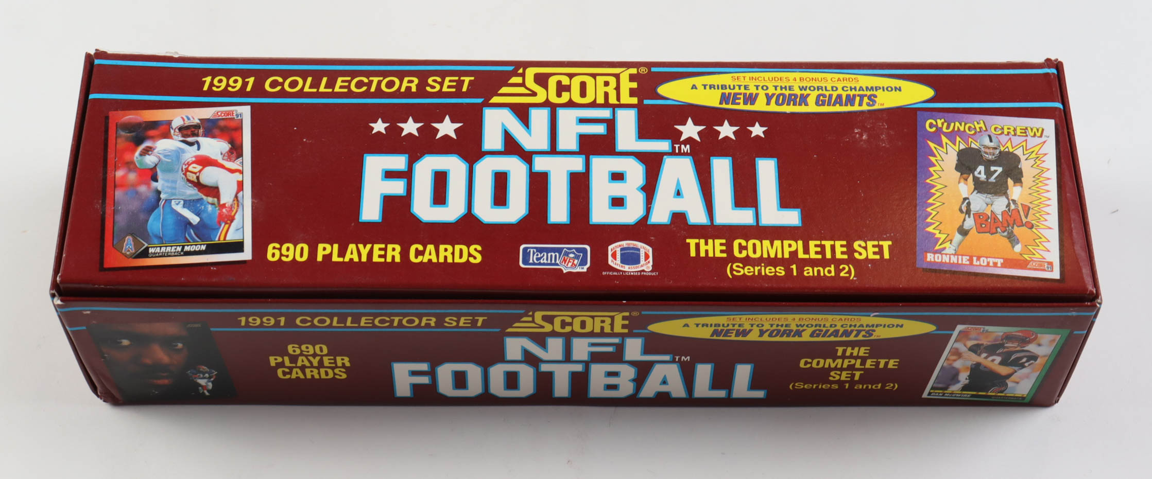 1991 Score Football Complete Set of (690) Cards with Brett Favre #611 RC, Emmitt Smith #15, Ricky Watters #575 RC, Joe Montana #1, Barry Sanders #20 at PristineAuction.com 1991 Score Football Complete Set of (690) Cards with Brett Favre #611 RC, Emmitt Smith #15, Ricky Watters #575 RC, Joe Montana #1, Barry Sanders #20 at PristineAuction.com