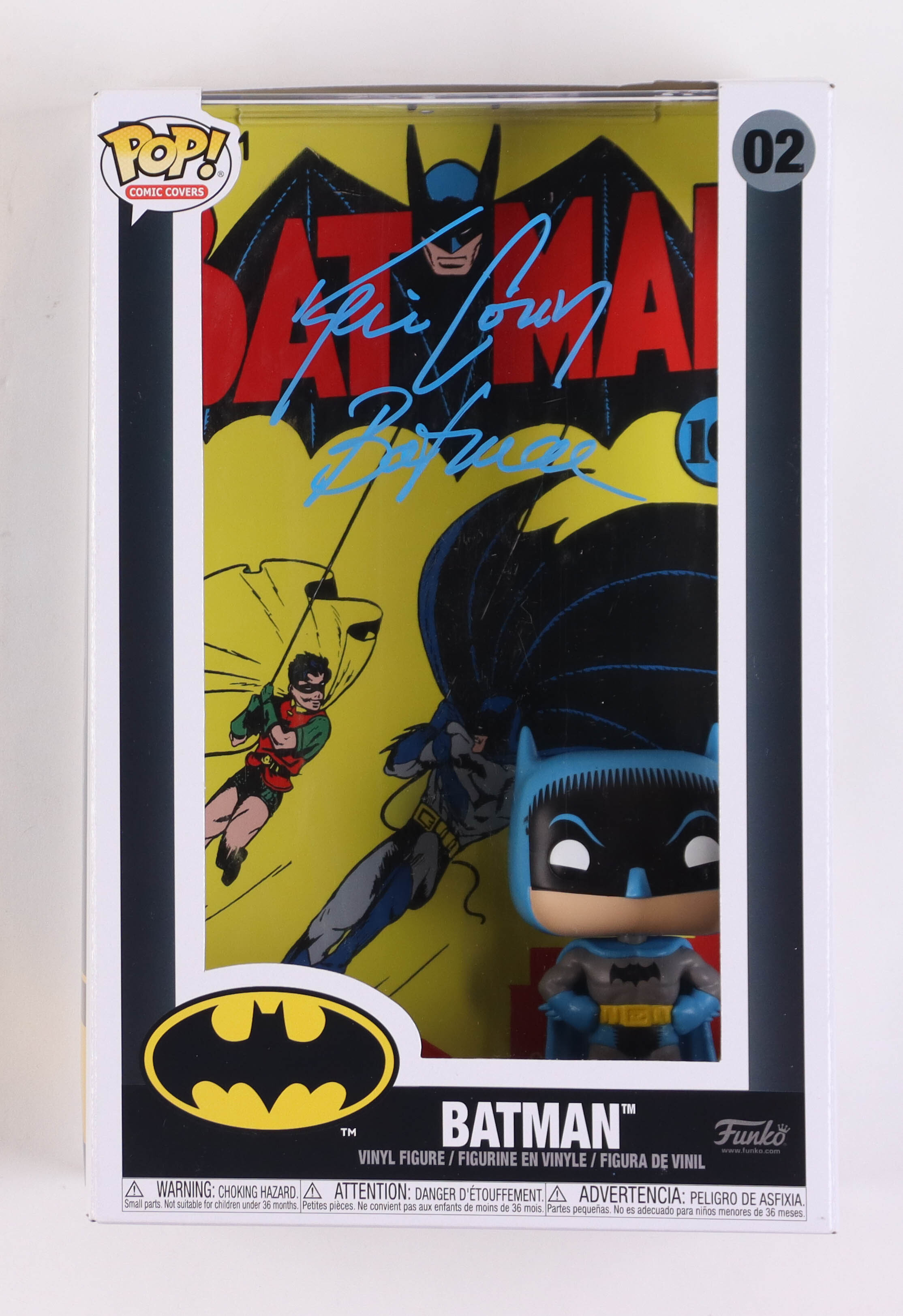 Kevin Conroy Signed "Batman" #02 Batman DC Comics Funko Pop! Vinyl Figure Inscribed "Batman" (JSA) at PristineAuction.com Kevin Conroy Signed "Batman" #02 Batman DC Comics Funko Pop! Vinyl Figure Inscribed "Batman" (JSA) at PristineAuction.com