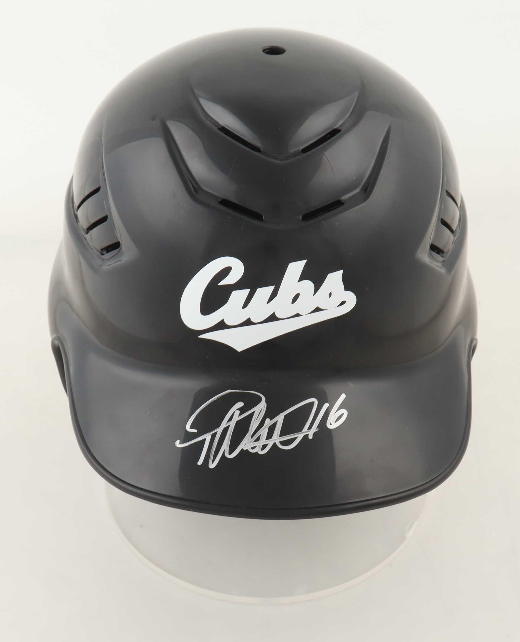Patrick Wisdom Signed Cubs Full-Size Authentic On-Field Batting Helmet (Beckett) at PristineAuction.com Patrick Wisdom Signed Cubs Full-Size Authentic On-Field Batting Helmet (Beckett) at PristineAuction.com