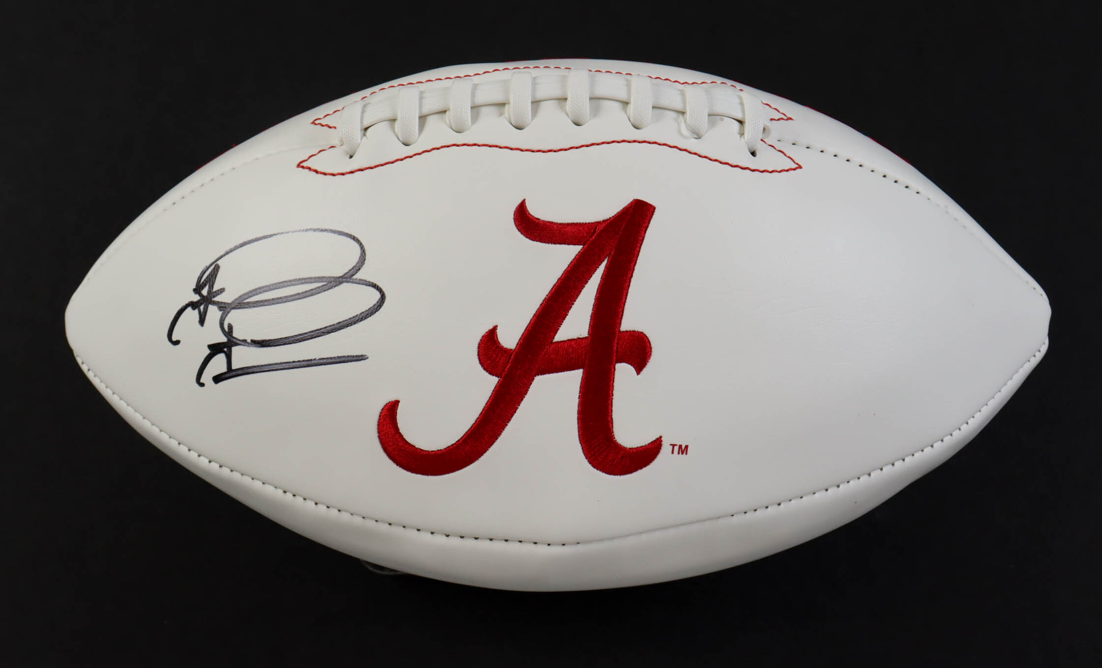 Tua Tagovailoa Signed Alabama Crimson Tide Logo Football (Fanatics) at PristineAuction.com Tua Tagovailoa Signed Alabama Crimson Tide Logo Football (Fanatics) at PristineAuction.com