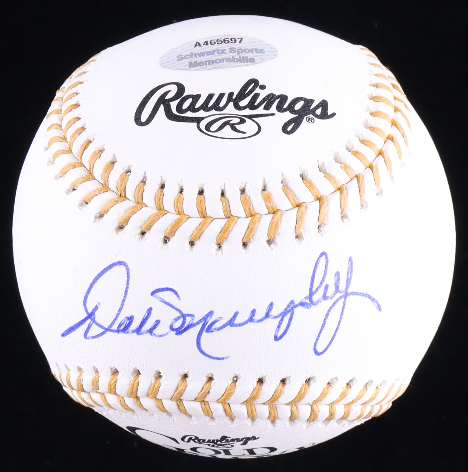 Dale Murphy Signed Gold Glove Award Baseball (Schwartz) at PristineAuction.com Dale Murphy Signed Gold Glove Award Baseball (Schwartz) at PristineAuction.com