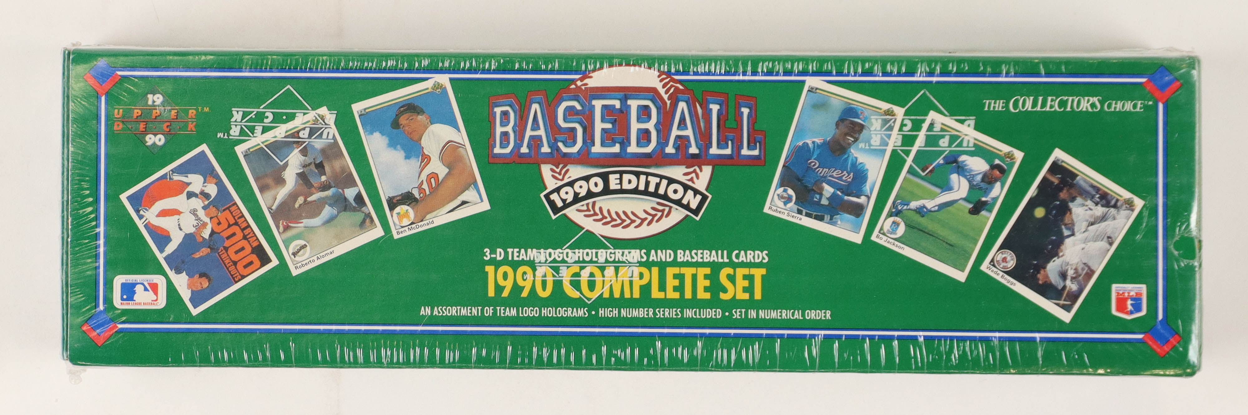 1990 Upper Deck Baseball Complete Factory Sealed Set of (800) Cards with Sammy Sosa #17 RC, Frank Thomas #246 RC at PristineAuction.com 1990 Upper Deck Baseball Complete Factory Sealed Set of (800) Cards with Sammy Sosa #17 RC, Frank Thomas #246 RC at PristineAuction.com