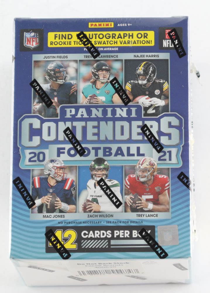 2021 Panini Contenders Football Blaster Box with (6) Packs at PristineAuction.com 2021 Panini Contenders Football Blaster Box with (6) Packs at PristineAuction.com