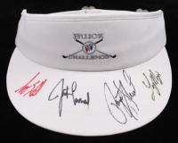 Golf Legends Buick Challenge Visor Signed by (4) with Payne Stewart, Justin Leonard, Larry Mize & Scott Hoch (Beckett) at PristineAuction.com