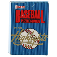1986 Donruss Highlights Complete Set of (56) Baseball Cards at PristineAuction.com