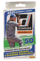 2021 Panini Donruss Baseball Hanger Box with (50) Cards at PristineAuction.com