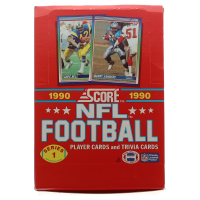 1990 Score NFL Football Series 1 Box with (36) Packs at PristineAuction.com