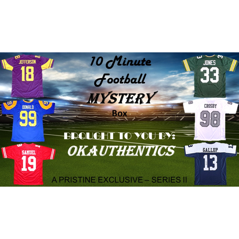 Autographed Washington Football Jersey Mystery Box - Includes PSA, JSA Or Beckett COA, Sealed & Authenticated