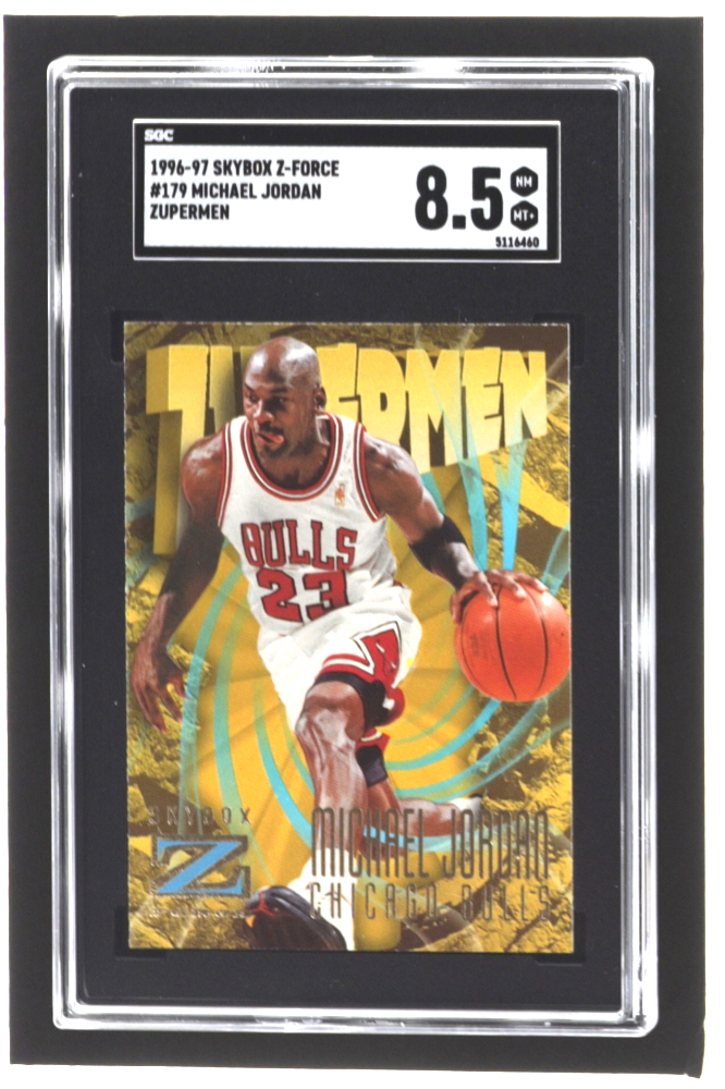 Michael Jordan 199697 ZForce 179 Zuperman (SGC 8.5) Pristine Auction