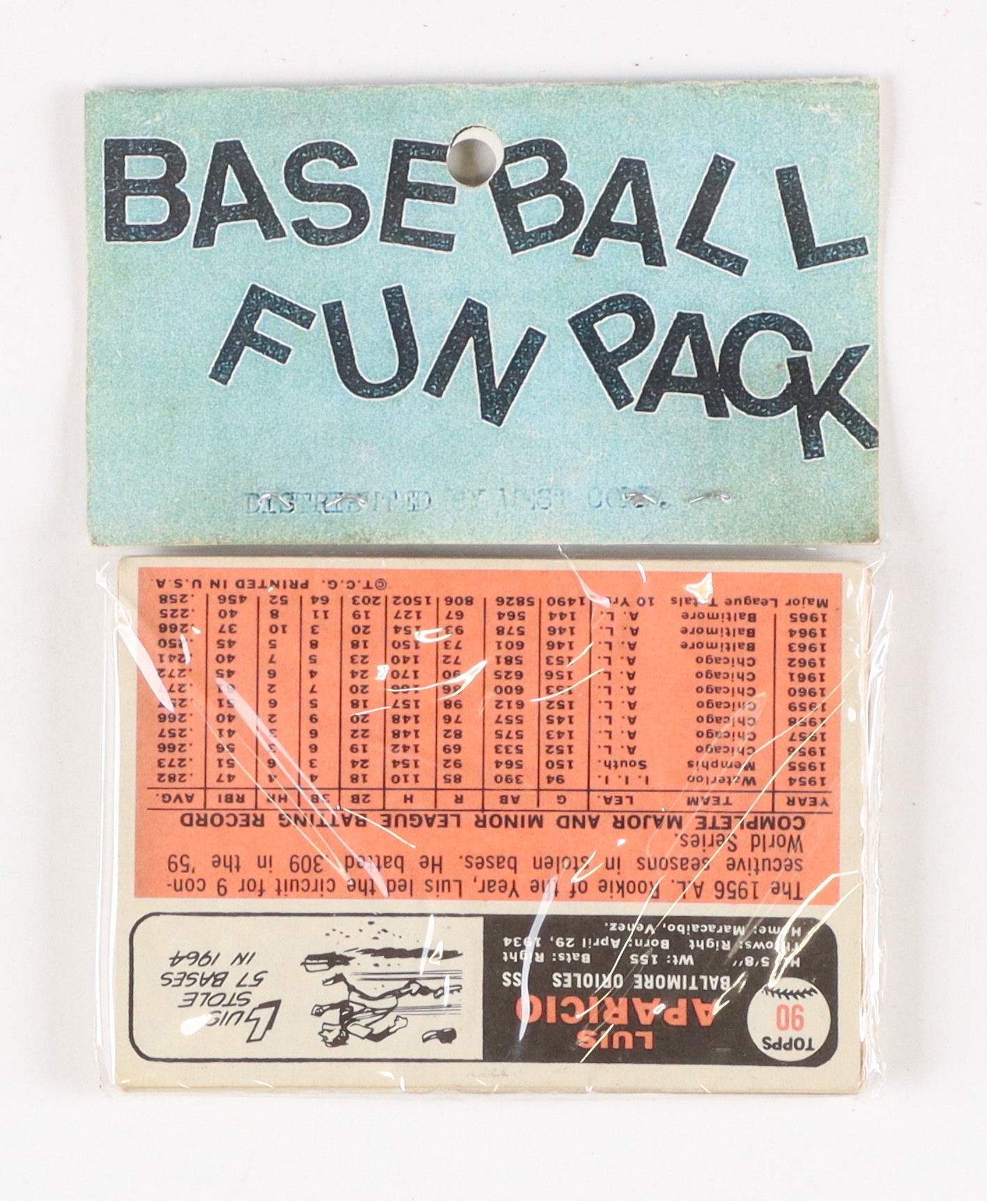 1966 Topps Baseball Card Fun Pack with (10) Cards at PristineAuction.com 1966 Topps Baseball Card Fun Pack with (10) Cards at PristineAuction.com