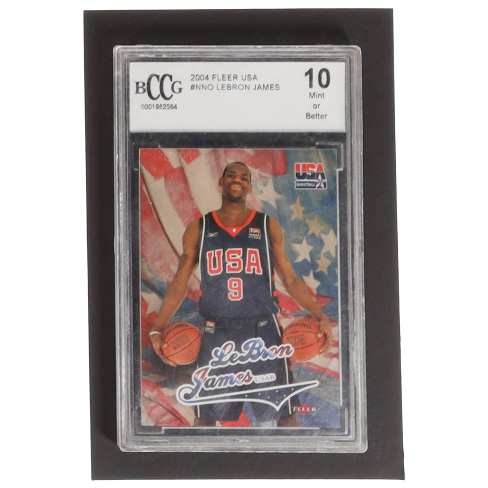 2004 fleer lebron james