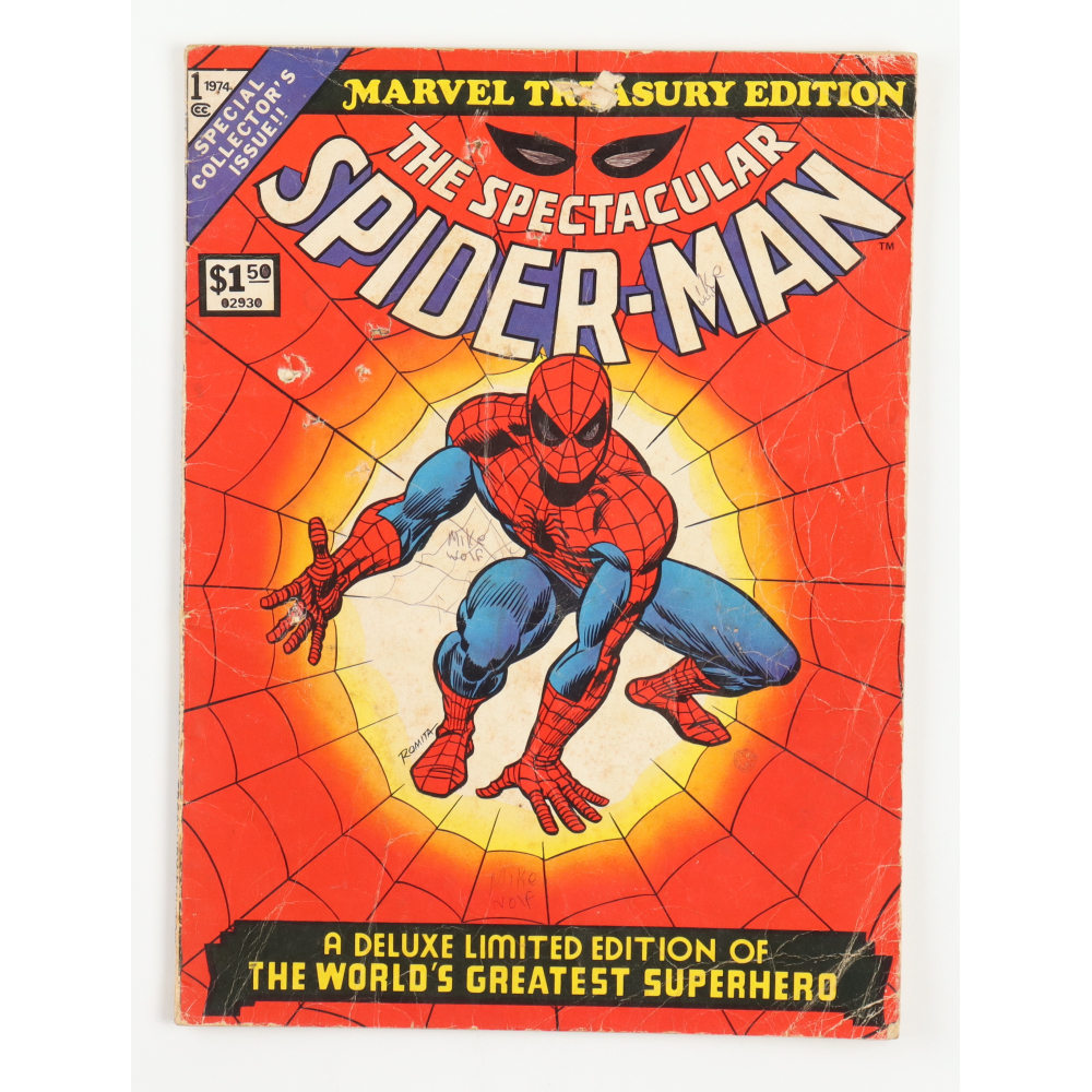 The Spectacular SpiderMan 1974 Issue 1 Marvel Treasury Edition Jumbo