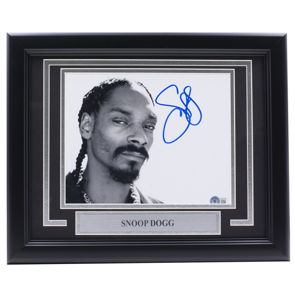 Snoop Dogg Rapper & Actor Authentic Signed 4x6 Index Card