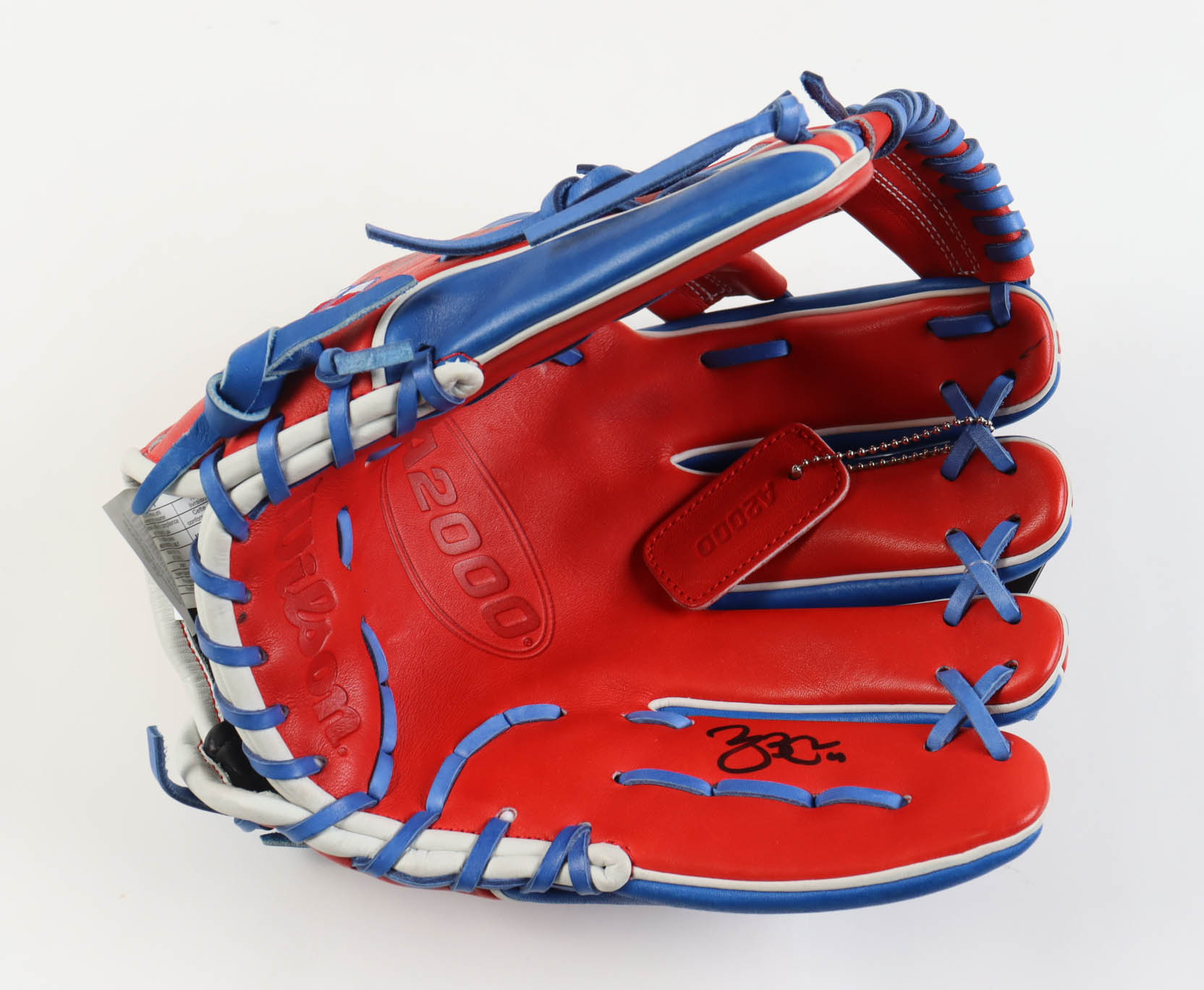 Wilson Player Model Baseball Glove Signed by (5) Yadier Molina, Edwin Diaz, Javier Baez, Jose Molina (JSA) at PristineAuction.com Wilson Player Model Baseball Glove Signed by (5) Yadier Molina, Edwin Diaz, Javier Baez, Jose Molina (JSA) at PristineAuction.com