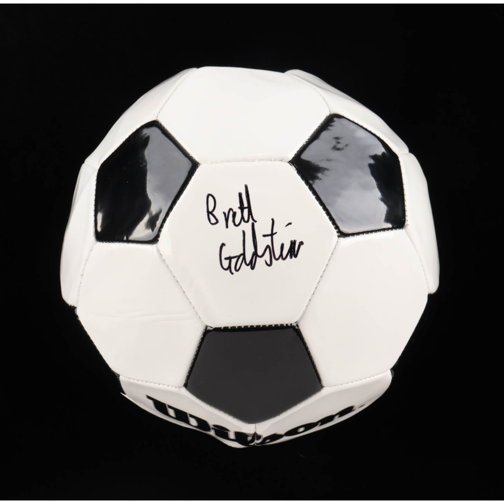 Brett Goldstein Signed Wilson Soccer Ball (Schwartz) Pristine Auction