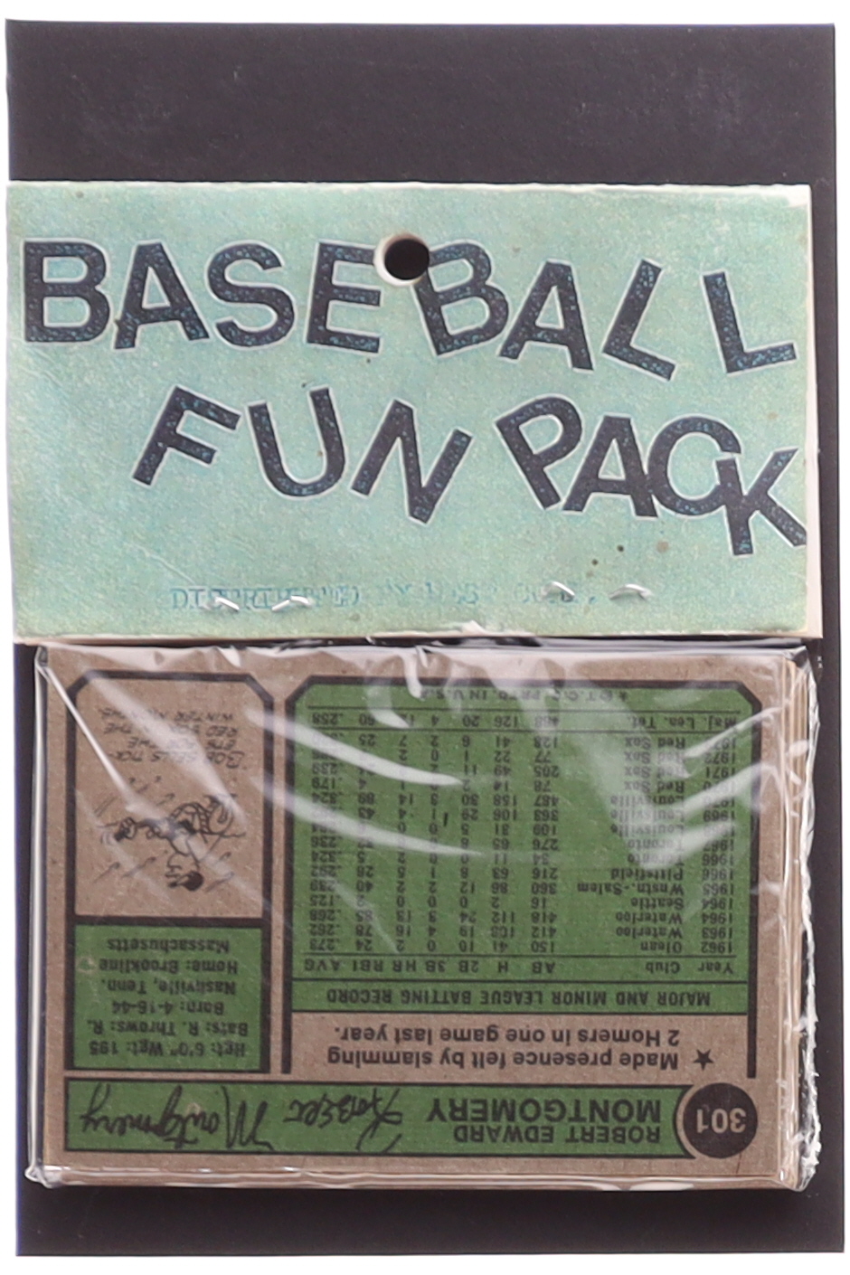 1974 Topps Baseball Card Fun Pack with (10) Cards at PristineAuction.com 1974 Topps Baseball Card Fun Pack with (10) Cards at PristineAuction.com
