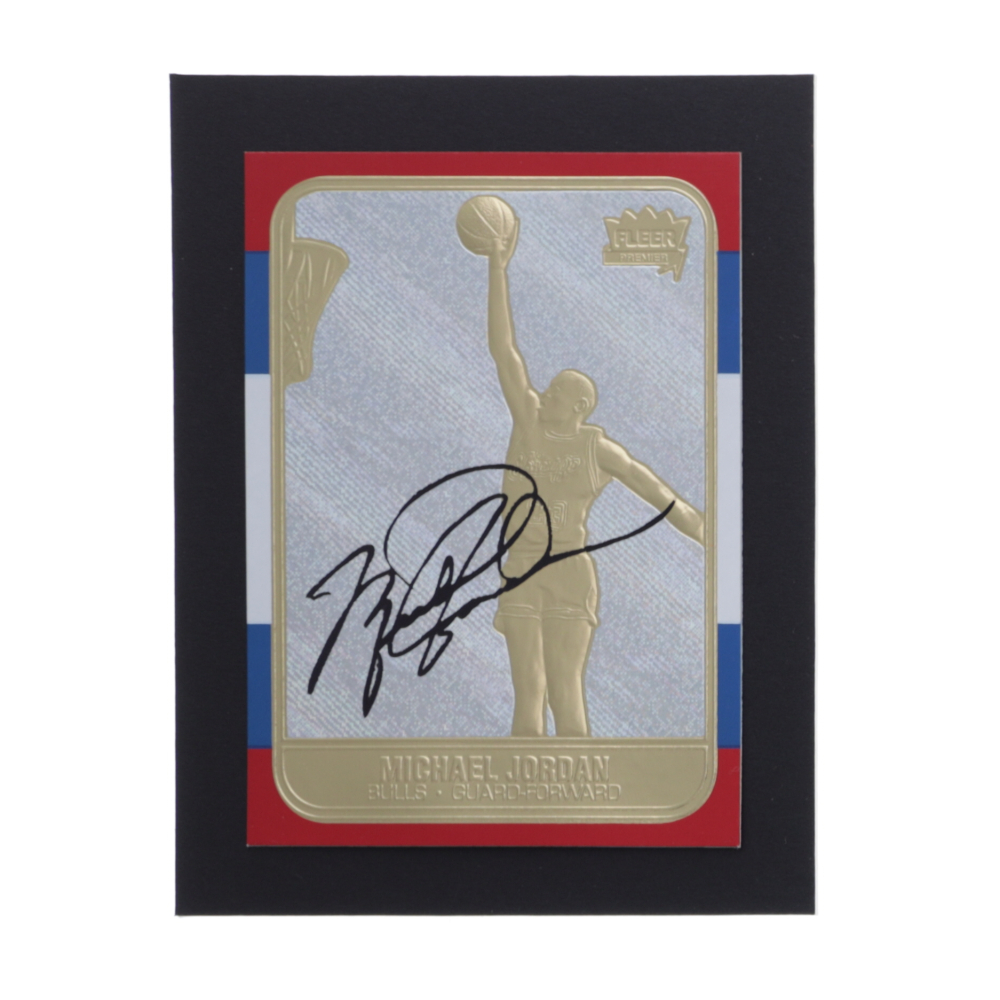 michael jordan fleer premier card
