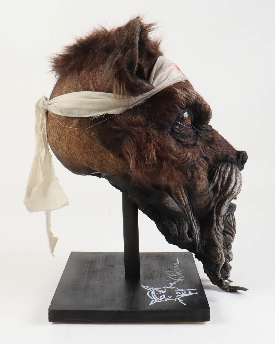 Kevin Eastman Signed Splinter - TMNT Life Size Custom Hand-Painted Sculpture by Tate Steinsiek (PA COA) (1/1) at PristineAuction.com Kevin Eastman Signed Splinter - TMNT Life Size Custom Hand-Painted Sculpture by Tate Steinsiek (PA COA) (1/1) at PristineAuction.com