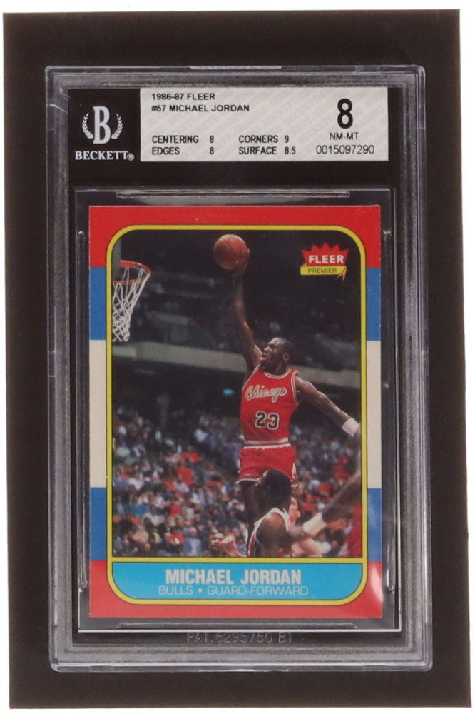 1987 fleer michael jordan value