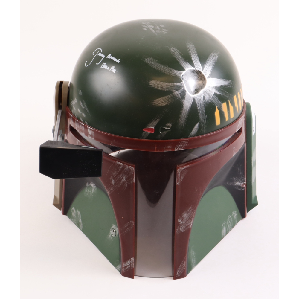 Jeremy Bulloch Signed "Star Wars" FullSize Deluxe Edition Boba Fett