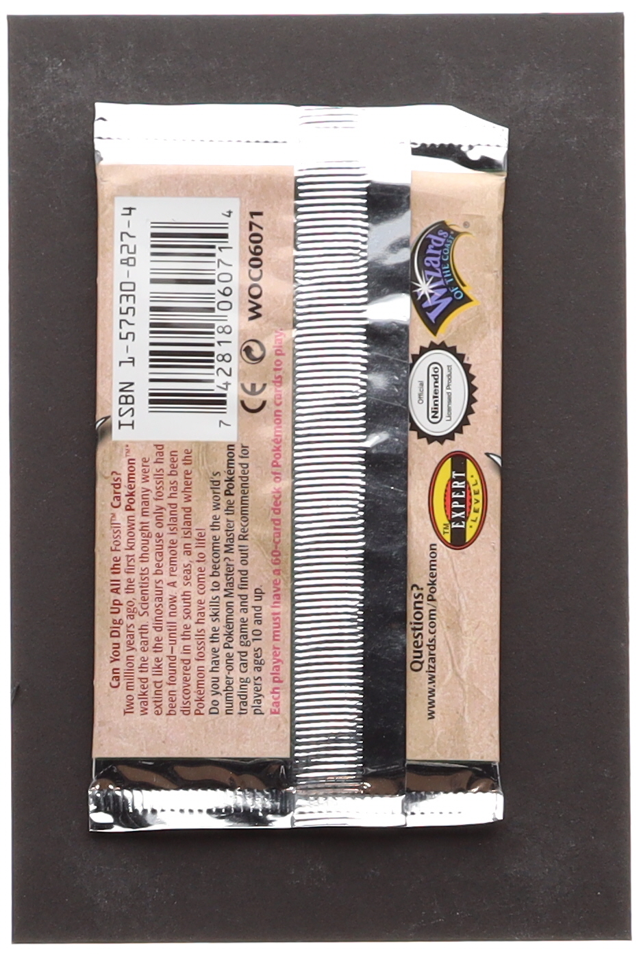 1999 Pokemon TCG Fossil First Edition Booster Pack with (11) Cards at PristineAuction.com 1999 Pokemon TCG Fossil First Edition Booster Pack with (11) Cards at PristineAuction.com