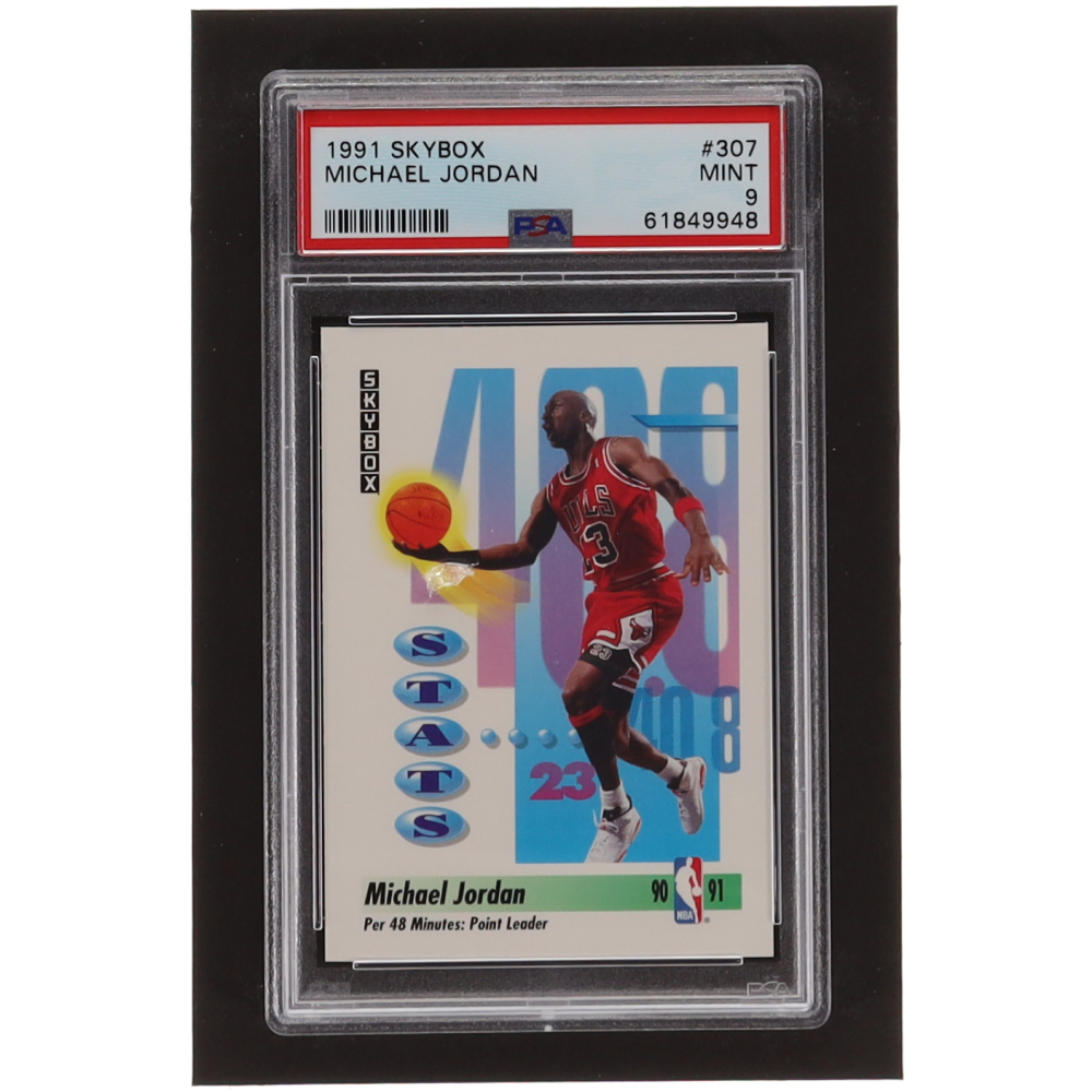 skybox 1991 michael jordan