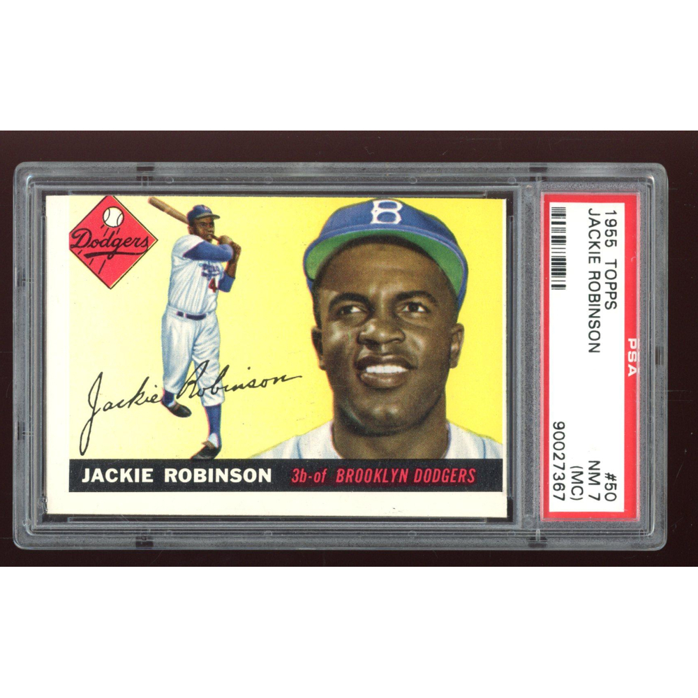 Jackie Robinson 1955 Topps #50 (PSA 7) (MC) | Pristine Auction