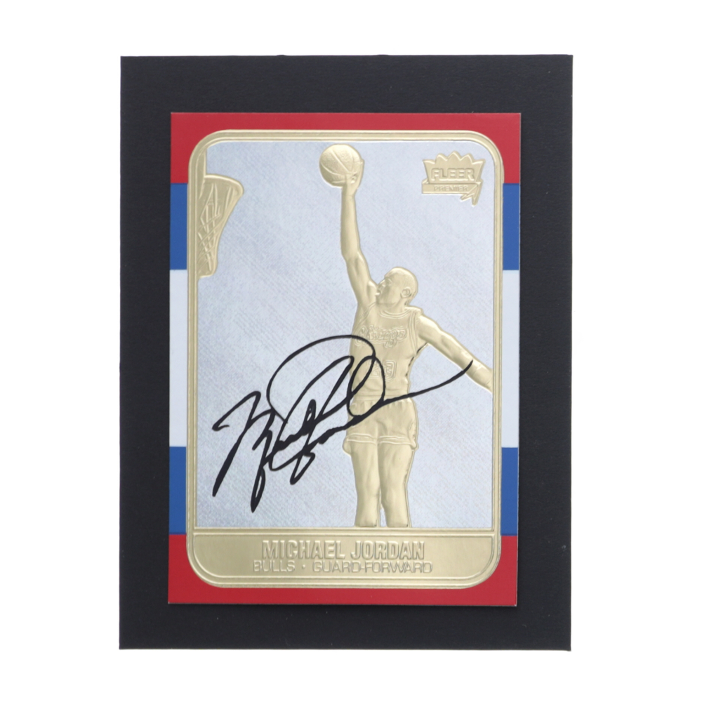 michael jordan fleer premier card