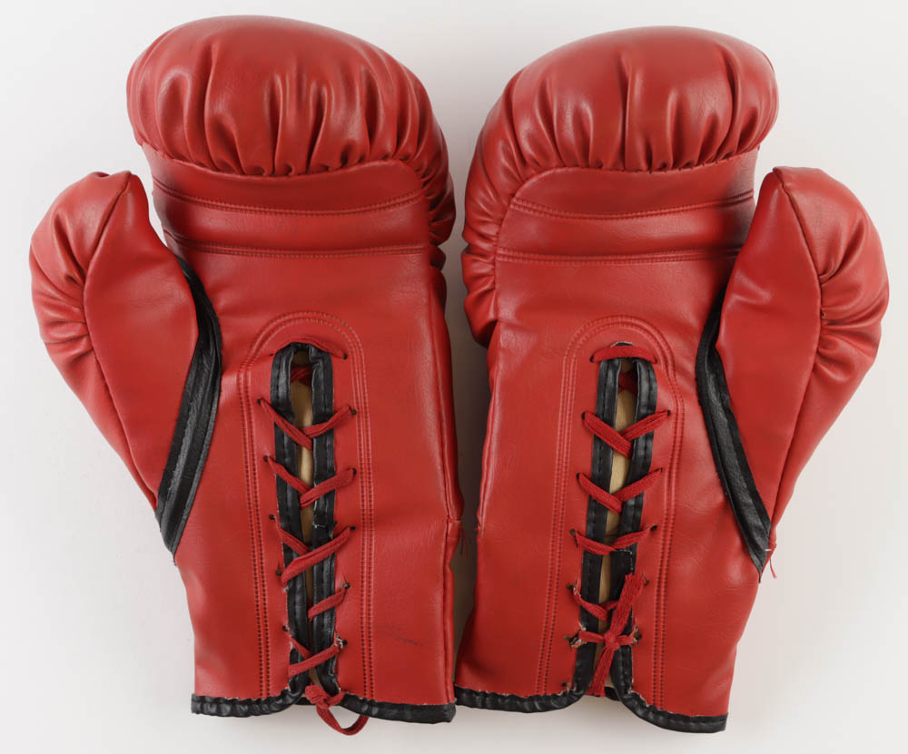 Mike Tyson Signed Pair of Vintage Boxing Gloves (JSA & Tyson) at PristineAuction.com Mike Tyson Signed Pair of Vintage Boxing Gloves (JSA & Tyson) at PristineAuction.com