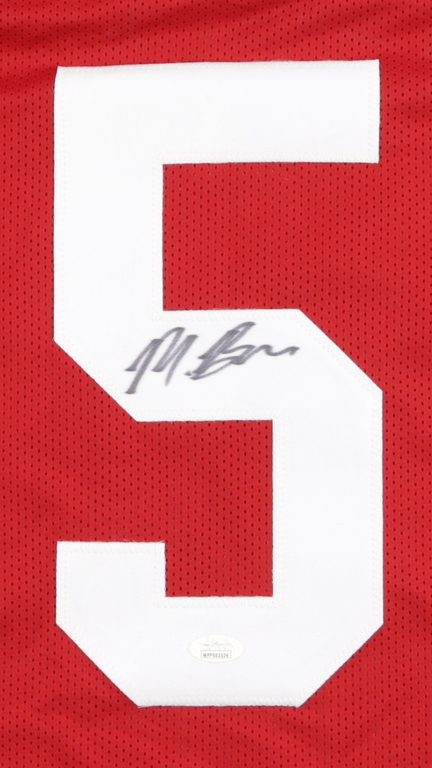 Marquise Brown Signed Jersey (JSA) at PristineAuction.com Marquise Brown Signed Jersey (JSA) at PristineAuction.com