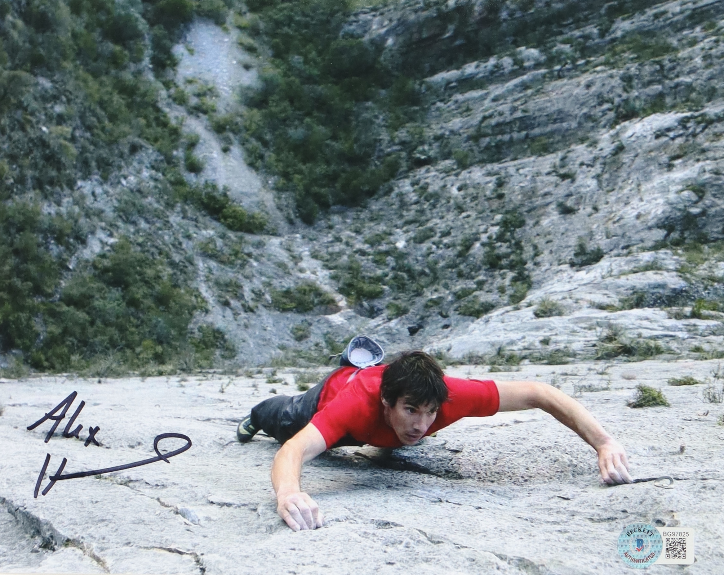 Alex Honnold Signed 8x10 Photo (Beckett) at PristineAuction.com Alex Honnold Signed 8x10 Photo (Beckett) at PristineAuction.com