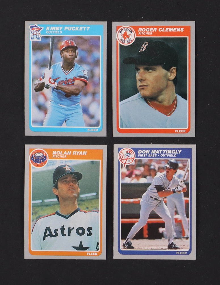 1985 Fleer Baseball Complete Set of (660) Cards with Kirby Puckett #286 ...