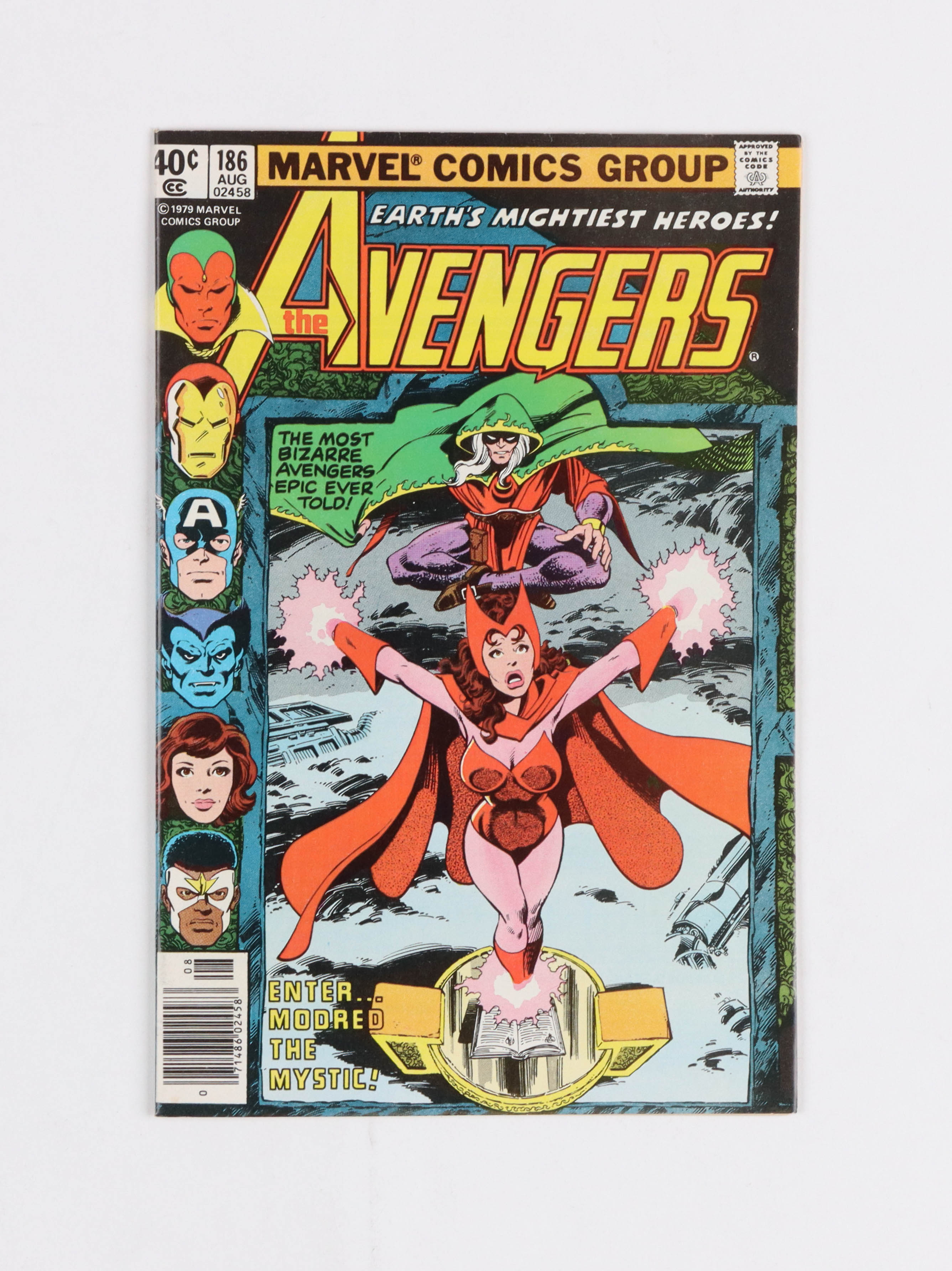 1979 "The Avengers" Issue #186 Marvel Comic Book at PristineAuction.com 1979 "The Avengers" Issue #186 Marvel Comic Book at PristineAuction.com