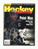 Jaromir Jagr Signed 1999 Beckett Hockey Collector Magazine (PSA) at PristineAuction.com