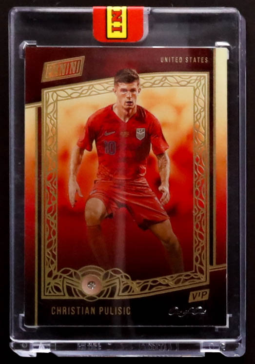 Christian Pulisic 2020 Panini National Convention VIP National Convention Diamond #CP #1/1 at PristineAuction.com Christian Pulisic 2020 Panini National Convention VIP National Convention Diamond #CP #1/1 at PristineAuction.com