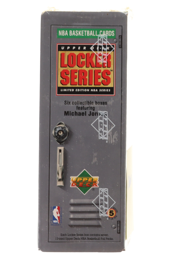 1991 Upper Deck NBA Michael Jordan Locker Series 5 Box with (7) Packs Pristine Auction