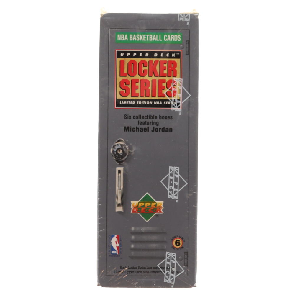 1991 Upper Deck NBA Michael Jordan Locker Series 6 Box with (7) Packs Pristine Auction