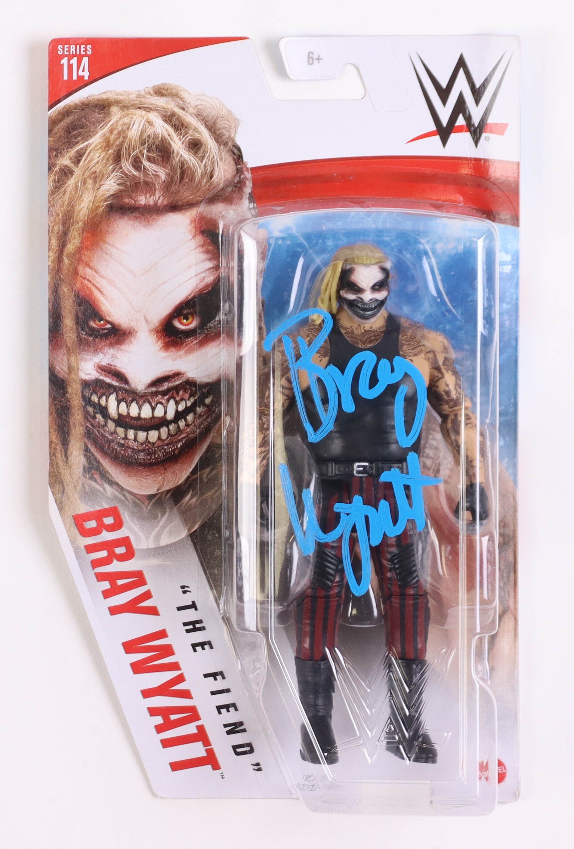 Bray "The Fiend" Wyatt Signed WWE Mattel Action Figure (JSA) at PristineAuction.com Bray "The Fiend" Wyatt Signed WWE Mattel Action Figure (JSA) at PristineAuction.com