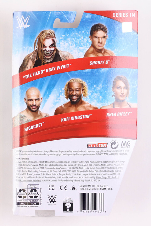 Bray "The Fiend" Wyatt Signed WWE Mattel Action Figure (JSA) at PristineAuction.com Bray "The Fiend" Wyatt Signed WWE Mattel Action Figure (JSA) at PristineAuction.com