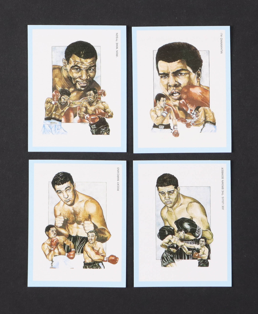 1991 Ringlords Boxing Cards 1991 Ringlords Boxing Card Set  Factory  Sealed, Features Muhammad Ali, Evander Holyfield 1991 Ringlords Boxing  Factory Sealed 40 Card Set