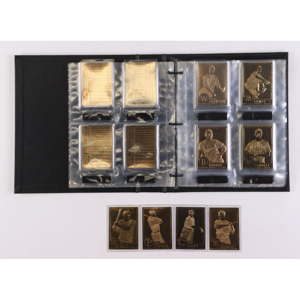 Cartes De Baseball Danbury Mint - Collection 22 Carats Or - Major League