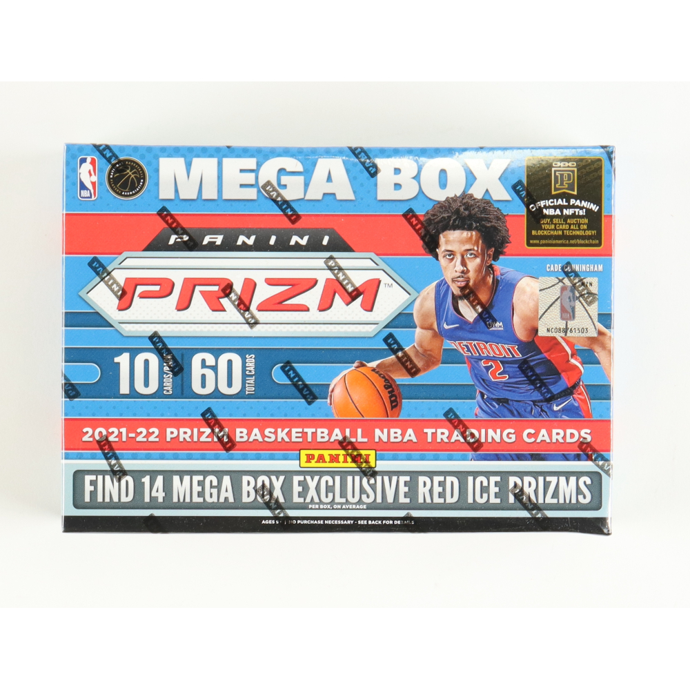 20212022 Panini Prizm Basketball Mega Box with (6) Packs Pristine