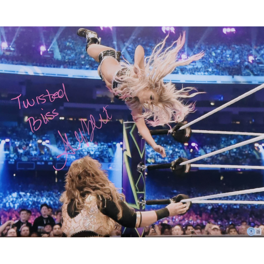 Alexa Bliss Signed WWE 16x20 Photo Inscribed "Twisted Bliss" (Beckett