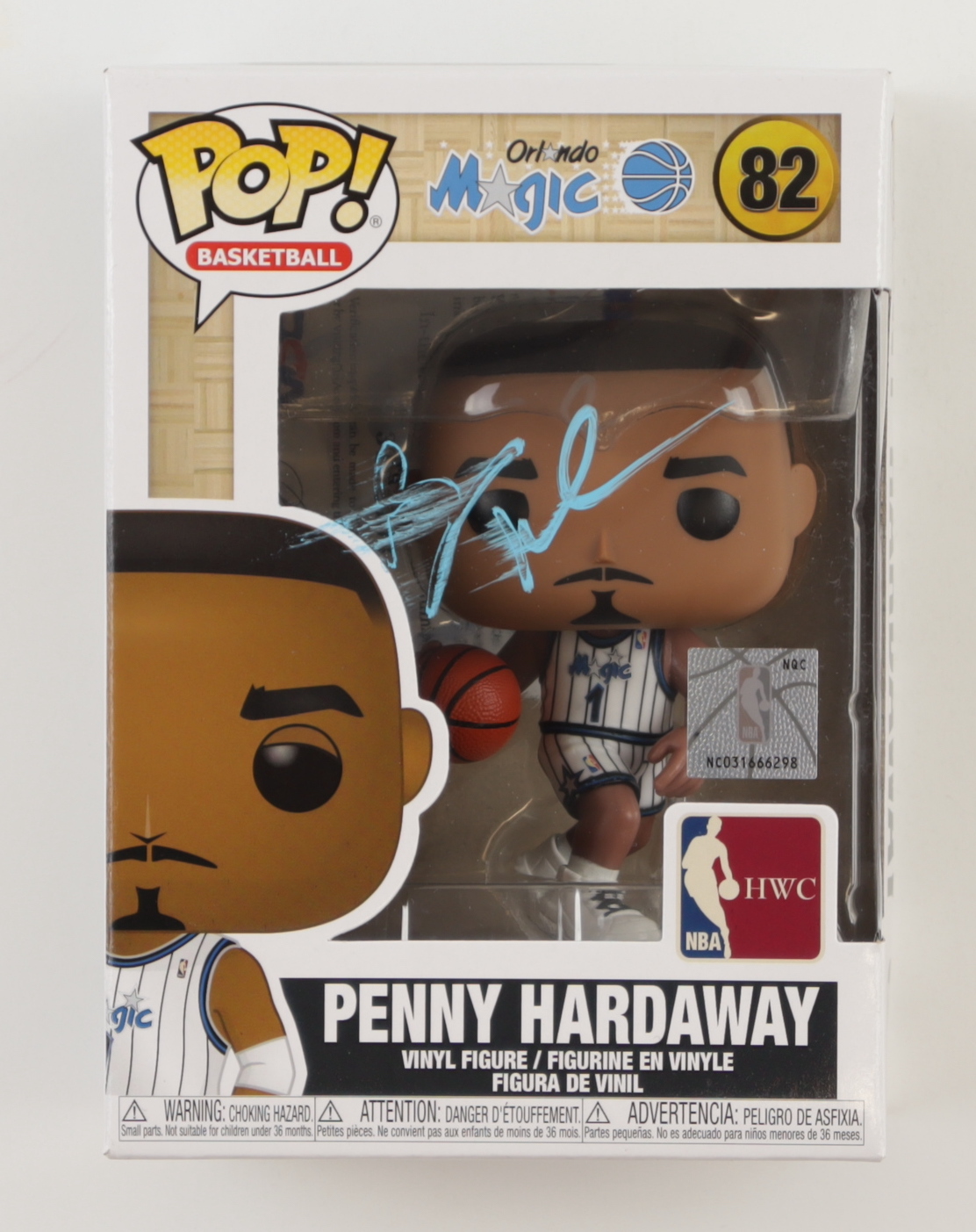 Anfernee "Penny" Hardaway Signed Magic #82 Funko Pop! Basketball Vinyl Figure (PSA) at PristineAuction.com Anfernee "Penny" Hardaway Signed Magic #82 Funko Pop! Basketball Vinyl Figure (PSA) at PristineAuction.com