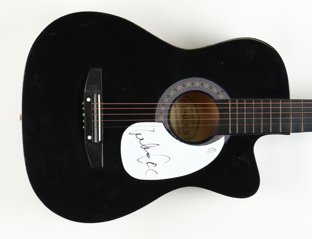Mike Love Signed Acoustic Guitar (PSA LOA) Pristine Auction
