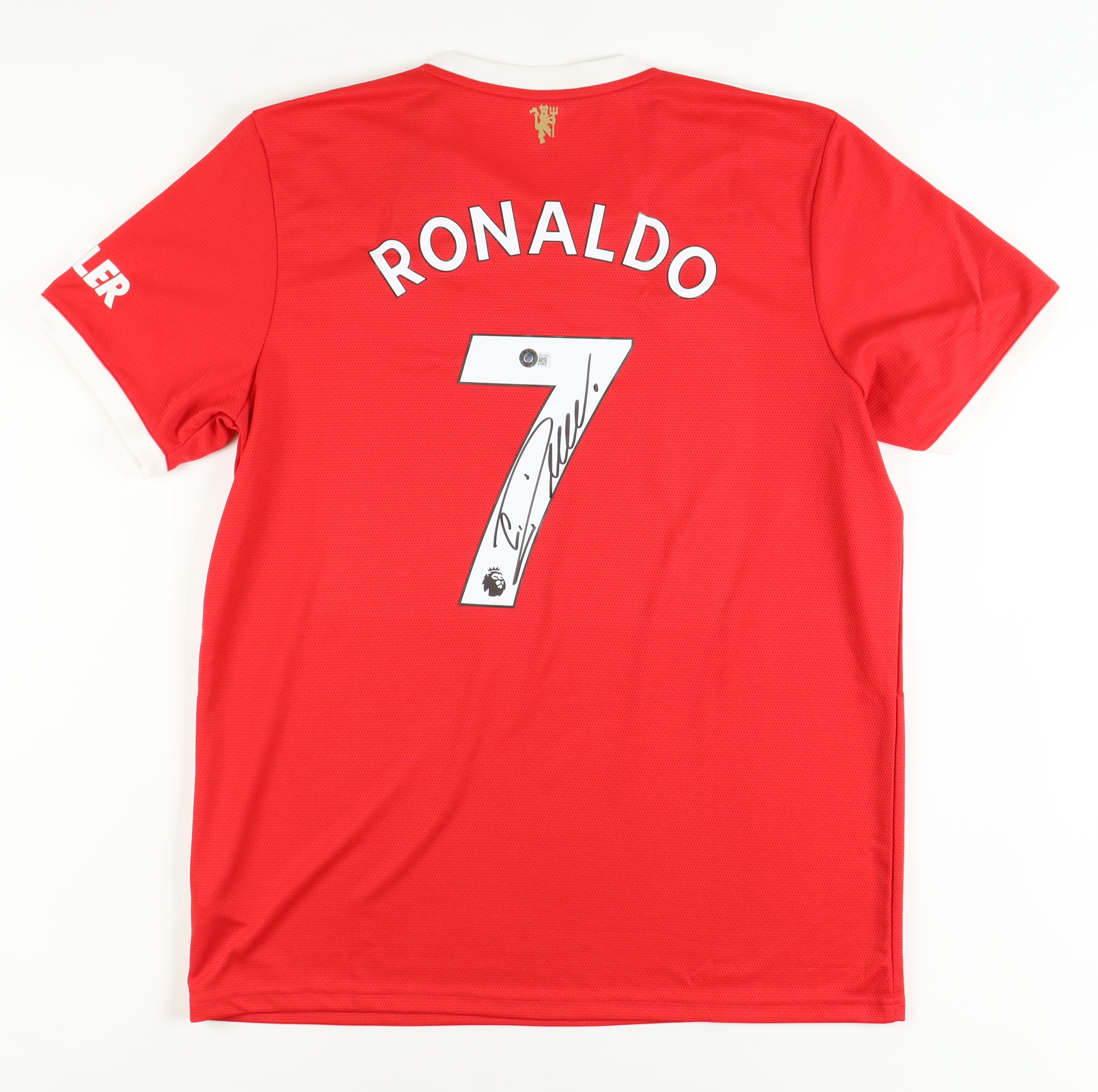 Cristiano Ronaldo Signed Manchester United Jersey (Beckett) at PristineAuction.com Cristiano Ronaldo Signed Manchester United Jersey (Beckett) at PristineAuction.com